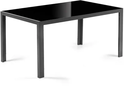 Obrázok produktu pre FIELDMANN FDZN 5055 Dizajnový záhradný stôl, rozmery: 150 x 90 x 73 cm, materiál rámu: hliník, farba rámu: antracit