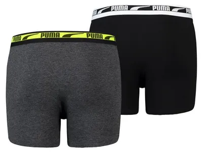 Produktbild von PUMA Jungen Kinder Boxershorts Unterhosen 2er Pack Black Combo NEU