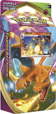 Produktbild von Pokemon - Schwert & Schild Farbenschock Themend Deck Deutsche Ausgabe- farblich sortiert
