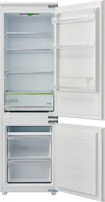 Produktbild von Midea Einbau Kühl-/Gefrierkombination 177 cm hoch, großes Kühl- und Gefriervolumen 271 l mit Schlepptür und LED-Beleuchtung KG178SFST