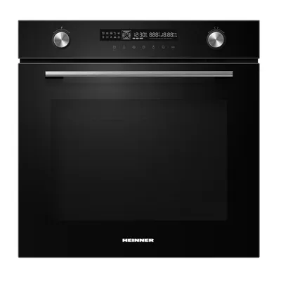 Productafbeelding van Heinner HBO-M7212GCDRP-GBK inbouwoven, 60 cm, 72 liter, +, grillfunctie, heteluchtfunctie, fermentatiefunctie, touchscreen, zwart glas