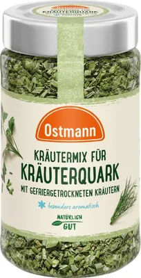Produktbild von Ostmann Kräutermix für Kräuterquark für Kräuterdip Packung 15g