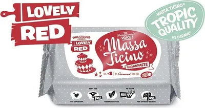 Zdjęcie produktu dla CARMA Massa Ticino MAS006.001, Czerwony, Opakowanie torba, 250 g
