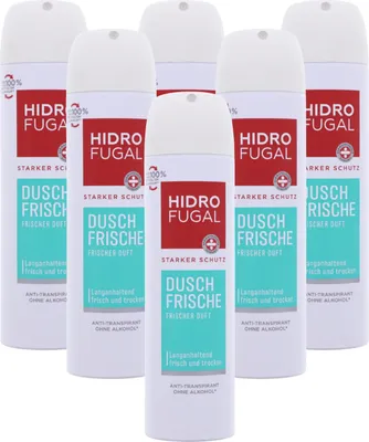 Produktbild von 6x Hidrofugal Anti-Transpirant Dusch-Frische je 150ml Schutz & Frische