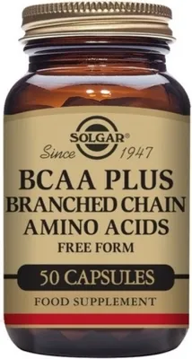 Produktbild von B.C.A.A. Plus Solgar (50 Kapseln)