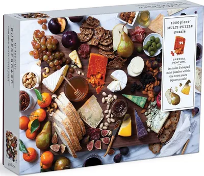 Productafbeelding van Galison Puzzel: Kaasproefplank, 1000 stukjes