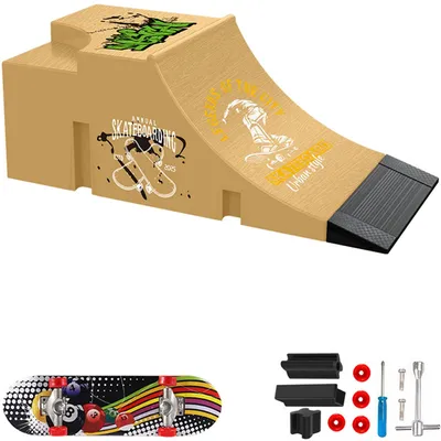 Obrázek produktu pro Mini sada pro skateboard s rampou