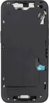 Productafbeelding van Clappio, reparatiemateriaal voor het middenframe (tussenframe) van de iPhone 16e, zwart