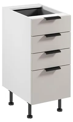 Immagine prodotto di Armadio da cucina Contenitore a cassetti Mobile base Armadio 4 cassetti Cucina