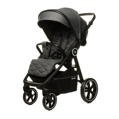 Produktbild von 4Baby Premium Xplode Lite Steel Graphite Kinderwagen, grau, geeignet  von 6 Monaten bis 4 Jahren