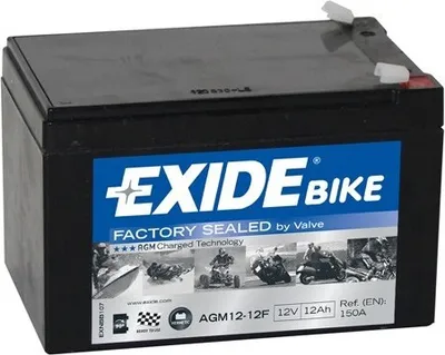 Produktbild von EXIDE AGM Ready Starterbatterie 12V 12Ah 150A/EN Batterie