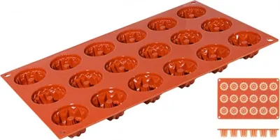 Produktbild von CONTACTO Silikon-Backmatte Gugelhupf, Höhe: 23 mm