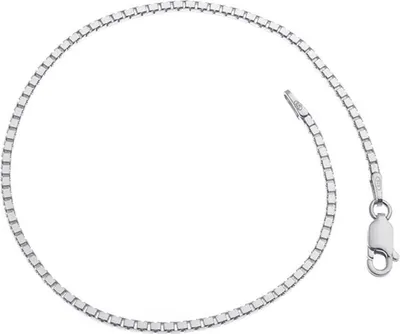 Produktbild von SILBERKETTEN STORE Veneziakette Armband 1,6mm - 925 Silber, Länge wählbar von 16-25cm - 18cm