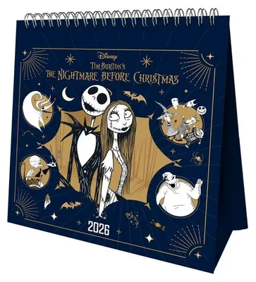 Produktbild von Kalender The Nightmare Before Christmas 2026 (Tischkalender)