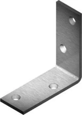 Produktbild von Winkelkonsole 40x40x20x2,0 Stufenlöcher