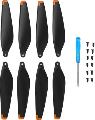 Obrázek produktu pro Drohnen -Propeller für Mini 3 RC Flügelblätter Ersatzzubehör Orange Kante