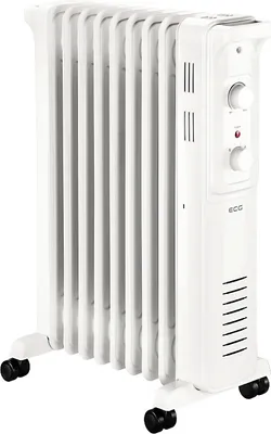 Produktbild von ECG OR 2090 | Ölheizkörper | Grau | 3 Leistungsstufen 750 / 1500 / 2000 W | Äußerst leise | Temperatur einstellbar |