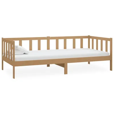Obrázok produktu pre vidaXL Denná posteľ Honey Brown Borovicový masív 90x200 cm
