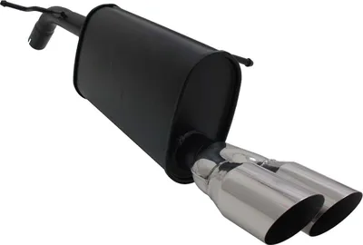 Image de Echappement sport Novus pour Peugeot 207 2x76mm MS-Design Silencieux final avec ABE