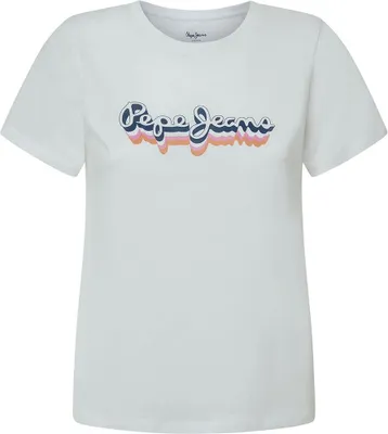 Image de Pepe Jeans Enara T-shirt manches courtes Blanc M Femme Blanc M