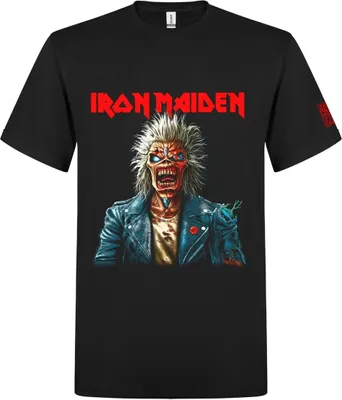 Immagine prodotto di Maglietta Iron Maiden Ritratto Eddie Scream