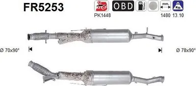 Zdjęcie produktu dla Katalizator Scr Peugeot 2,0 Bluehdi 3008 5008 Euro 6