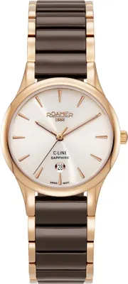 Immagine prodotto di Orologio da donna classico ROAMER 658844 49 35 63 in oro rosa