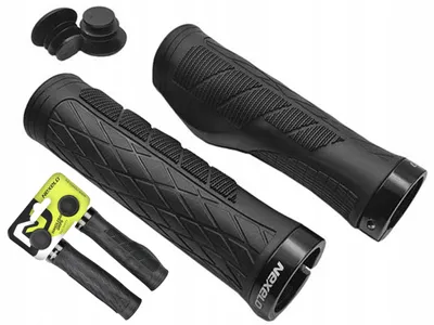 Produktbild von NEXELO ERGO 135mm Fahrrad Lenkergriffe schwarz