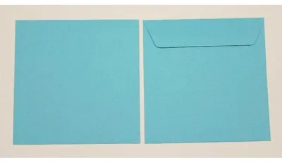 Produktbild von Briefumschläge 220x220mm 120g/qm gummiert VE=100 Stück karibik