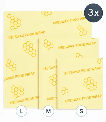 Produktbild von Natural Line® Bienenwachstücher Set 3-teilig