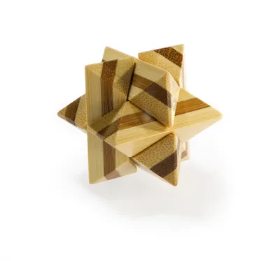 Image de casse-tête en bambou 3D Superstar **