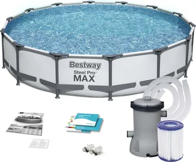 Immagine prodotto di Piscina da giardino con cornice 427 x 84 cm 10in1 Bestway 56595
