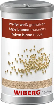 Obrázok produktu pre Wiberg korenie biele mleté silné korenie balenie 720g
