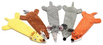 Produktbild von Interaktive Hundespielzeugset - Unverwüstliche Plüschtiere für alle Rassen