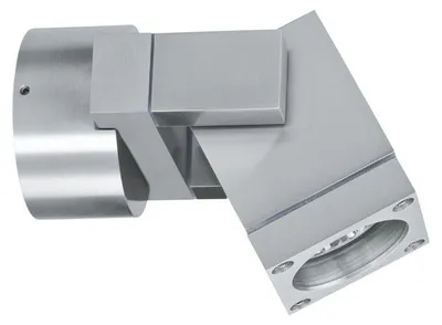 Produktbild von Paulmann WallCeiling Cubi1 WL max.35W GU10 IP44 Alu gebürstet/Klar 230V Alu/Glas
