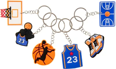 Produktbild von Duckiez Basketball-Schlüsselanhänger