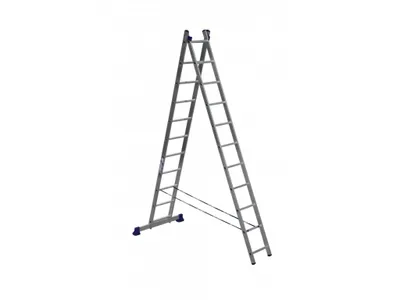 Obrázek produktu pro Alumet, univerzální 2-dílný žebřík, 2x11 příček, 33 x 310 cm, max.