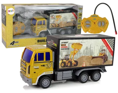 Obrázok produktu pre Diaľkovo ovládaný stavebný príves 1:24 žltý