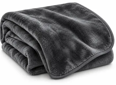 Produktbild von tierlando® Hundedecke LILLY Flauschige Haustier-, Welpen-, Katzen-, Plüschdecke - Größe: 75x50cm | Farbe: 01 Braun, KI-generiertes Bild
