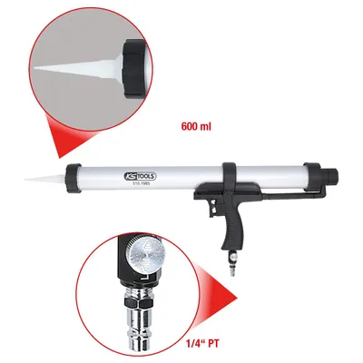Produktbild von KS Tools Druckluft-Kartuschen-Pistole 600 ml