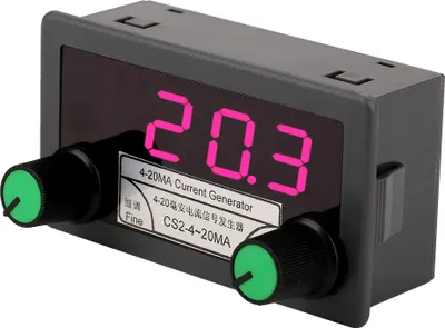 Zdjęcie produktu dla 4-20mA Cyfrowy prądowy generator sygnału analogowego Zgrubne/dokładne strojenie Stałe wyjście prądowe