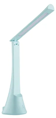 Produktbild von LED Akku Tischlampe, 37 cm, 350 lm, 5500 K, Touchdimmer, USB, hellblau