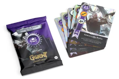Image de Héros de Ballade Légendaire Gwent – Set 10 Cartes Foil Officielles