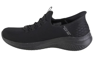Produktbild von Skechers Herren Slip-On Sneaker ULTRA FLEX 3.0 RIGHT AWAY Schwarz, Größe 42.5, mit Hands Free Slip-Ins, Air-Cooled Memory Foam Innensohle und Textil