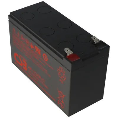 Produktbild von CSB-HR1234WF2 12 Volt AGM Bleiakku 9Ah - 34Wh, 151x65x100mm Faston 6,3mm Hochstromfest