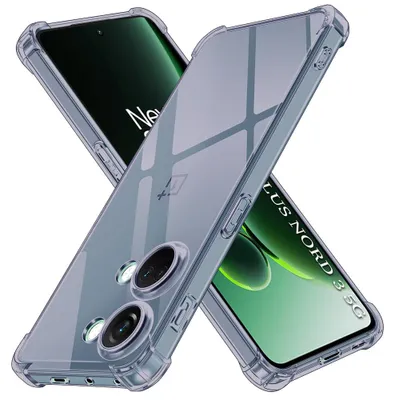 Zdjęcie produktu dla Techsuit Shockproof Clear etui do OnePlus Nord 3 - przydymiona czerń