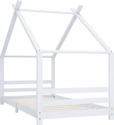 Obrázok produktu pre vidaXL Detská posteľ Biela masívna borovica 90x200 cm