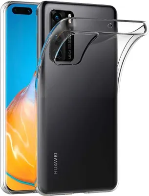 Produktbild von Huawei P40 Hülle, Ultra Dünn Crystal Transparent Soft TPU Case Schutzhülle für Huawei P40