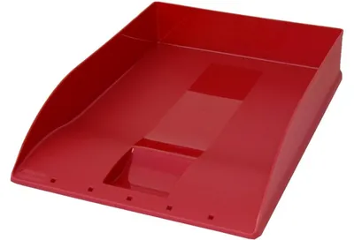 Image de herlitz Corbeille à courrier - DIN A4 à DIN C4 - rouge