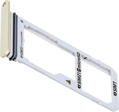 Produktbild von Samsung Galaxy Note 8 Duos (SM-N950FD) Dual SIM Kartenhalter und SD Card Tray, Original Ersatzteil, Goldfarben